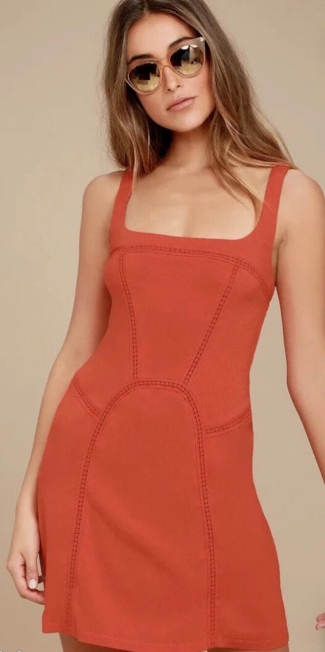 Intimately Free People "Beyond Me" Crochet Slip Dress